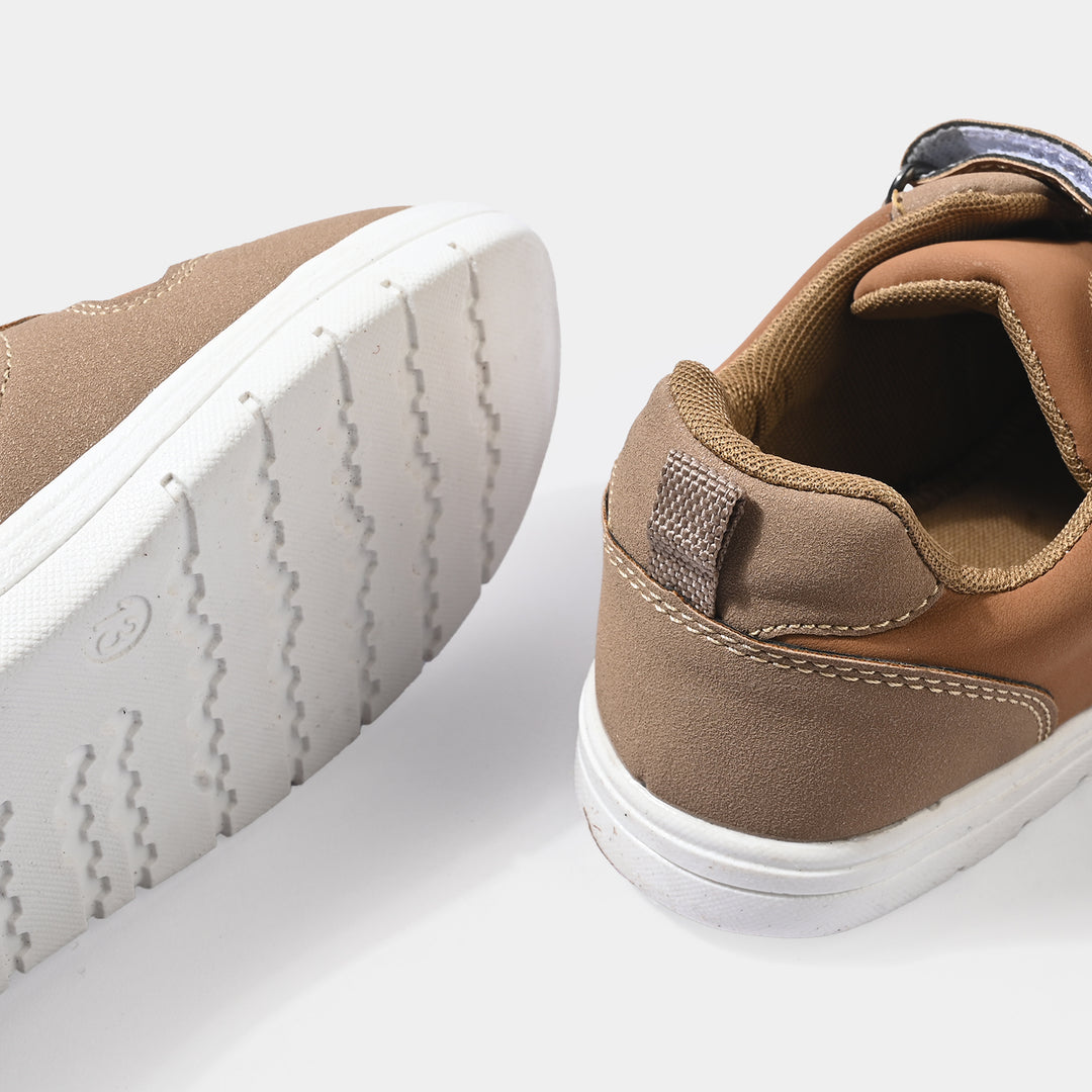 Boys Sneakers DS-005-Camel/Brown