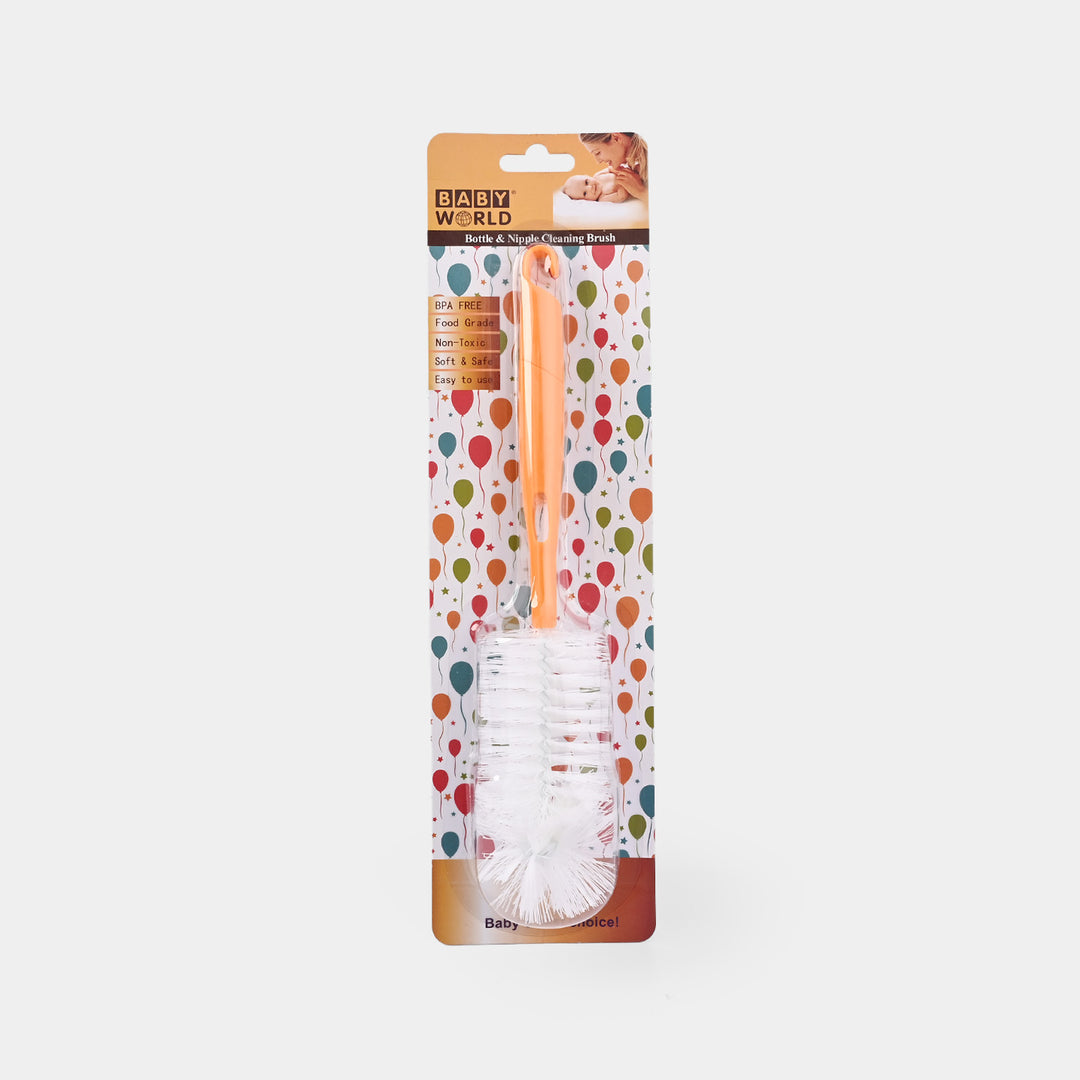 Feeding Bottle Cleaning Brush | 7374 Orange
