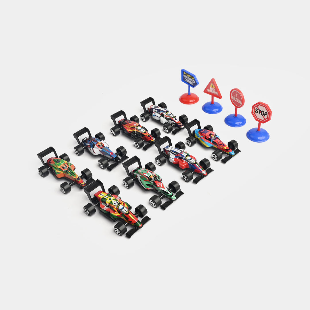 Die-Cast F1 Racing Cars Set
