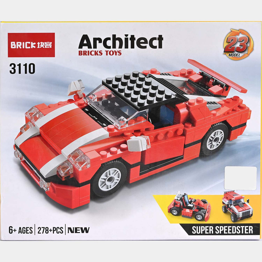 Blocks Car - 278 +  PCs (3110)