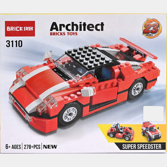 Blocks Car - 278 +  PCs (3110)