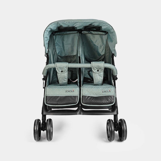 Twins Stroller Side by Side Joyous | JY212 Grey