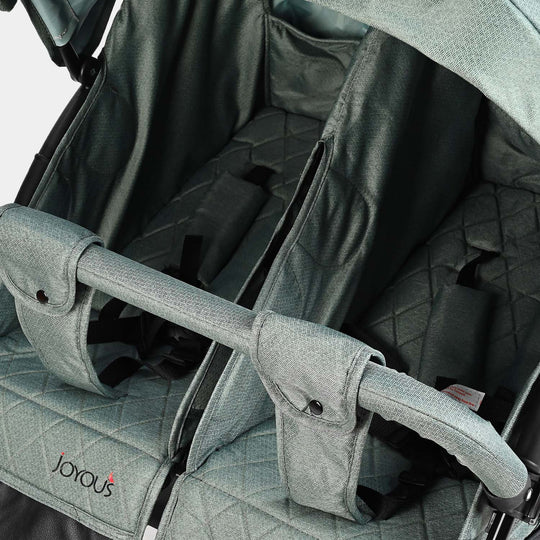 Twins Stroller Side by Side Joyous | JY212 Grey