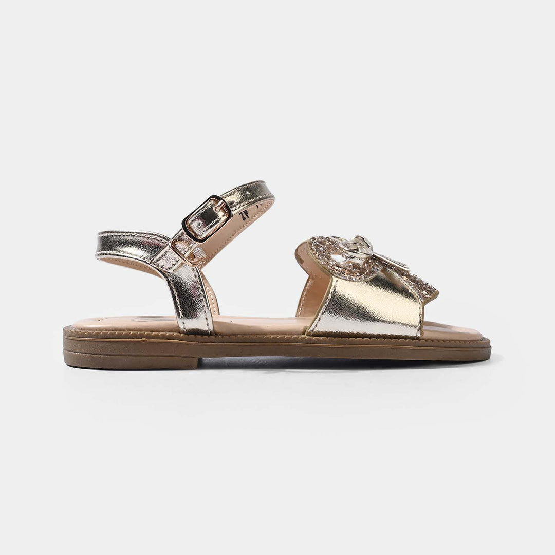 Girls Sandal ZP-119-Golden