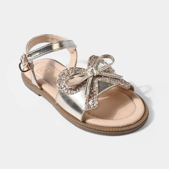 Girls Sandal ZP-119-Golden