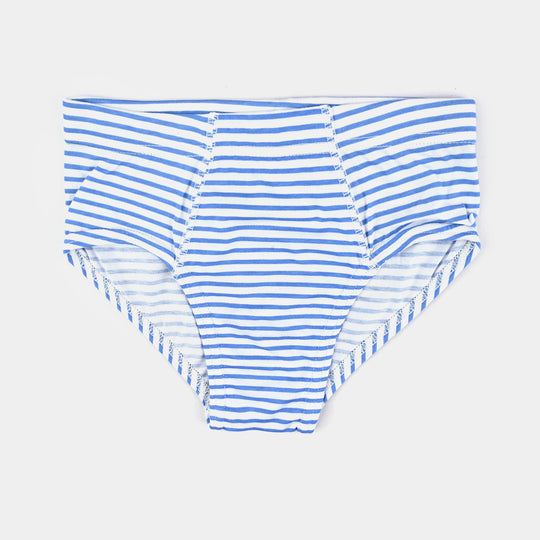 Boys Cotton Jersey Brief Pack of 2 - Red/Light Blue