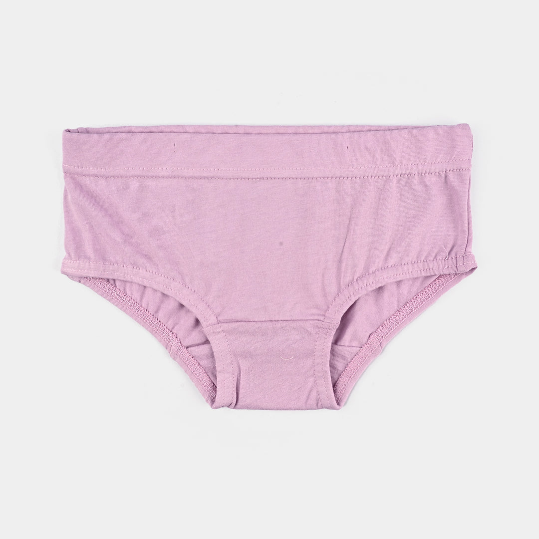 Girls Cotton Jersey Panties Pack of 2 - Pink/Purple