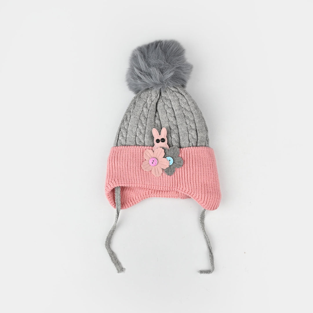 Baby Fancy Winter Woolen Cap | 12-18M