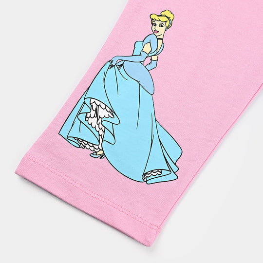 Girls Jersey/Terry Pyjama -Pink