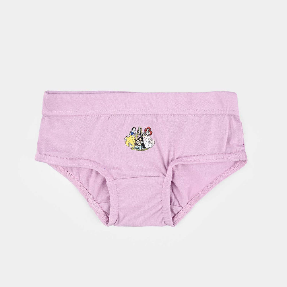 Girls Cotton Jersey Panties Pack of 2 (Princess) - Purple/Yellow