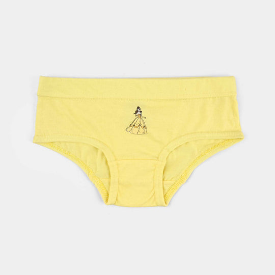 Girls Cotton Jersey Panties Pack of 2 (Princess) - Purple/Yellow