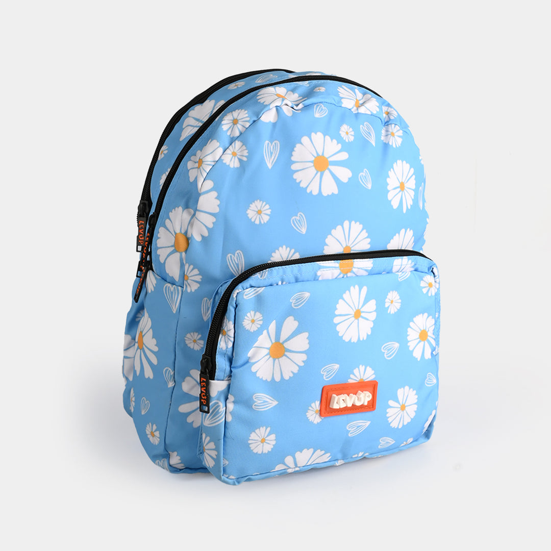 LEVUP 15" Floral School Backpack for Girls | Grade KG