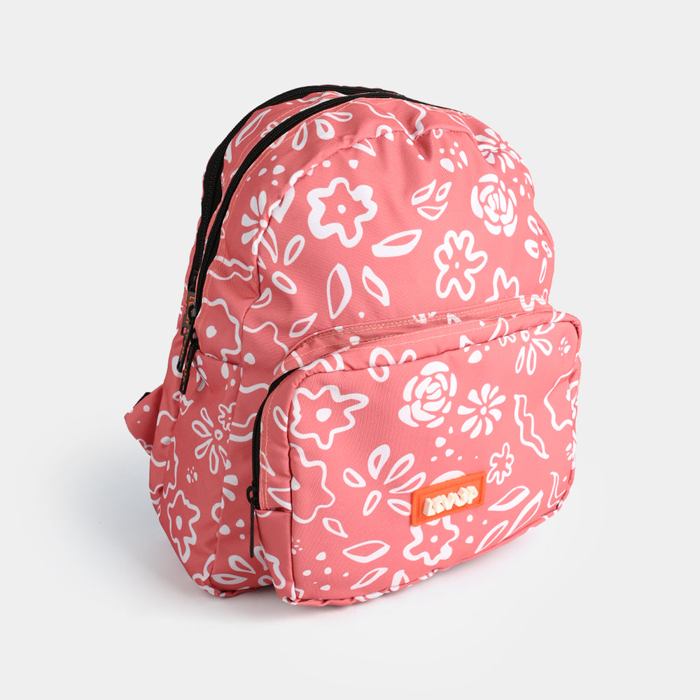 LEVUP 15" Floral School Backpack for Girls | Grade KG
