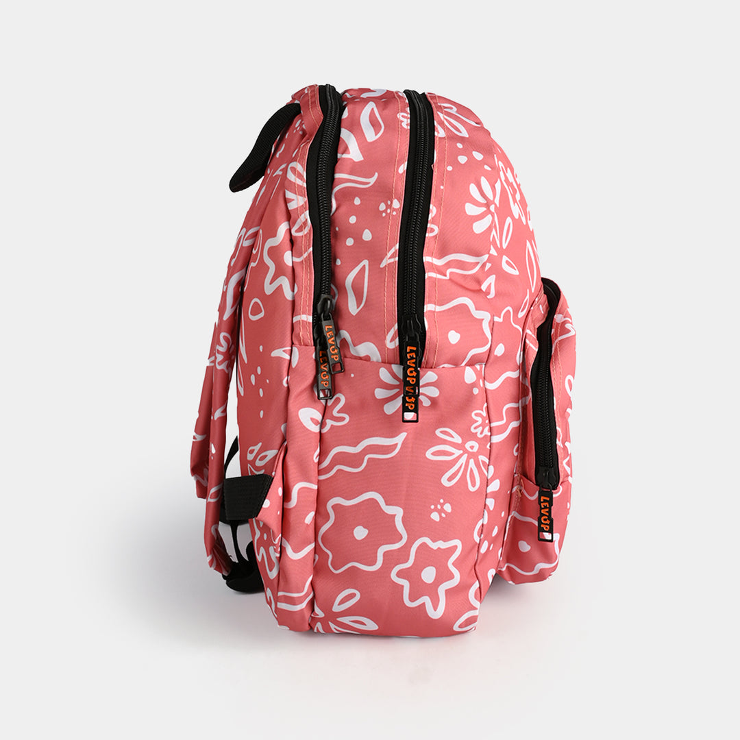 LEVUP 15" Floral School Backpack for Girls | Grade KG