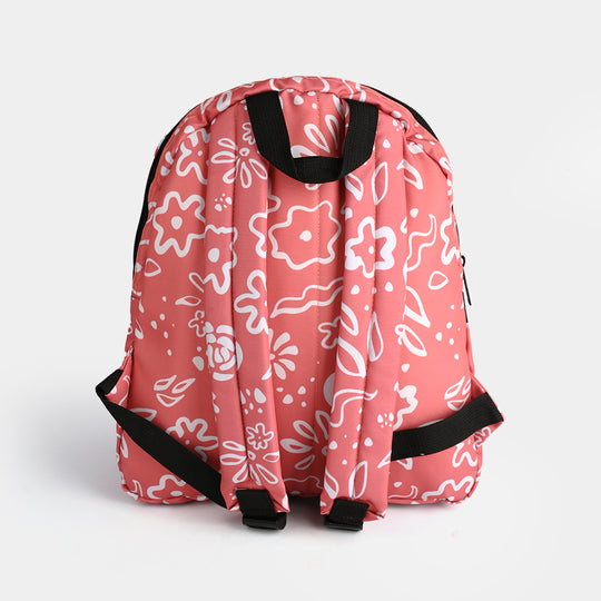 LEVUP 15" Floral School Backpack for Girls | Grade KG