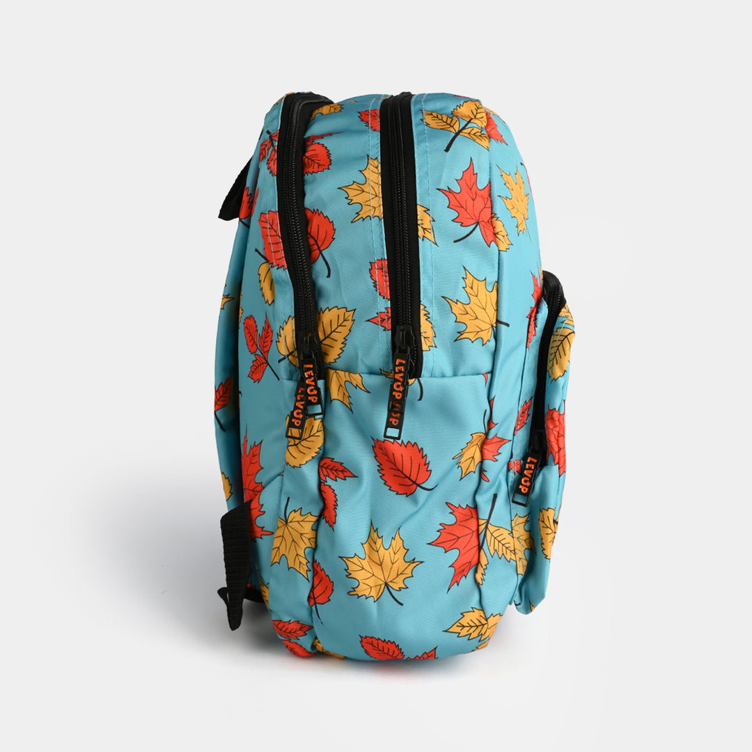 LEVUP 15" Floral School Backpack for Girls | Grade KG