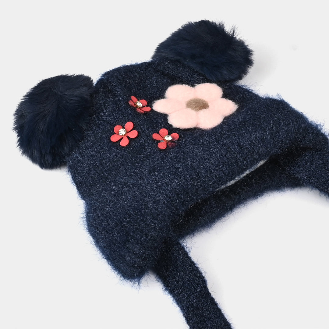 Baby Fancy Winter Woolen Cap | 18-24M