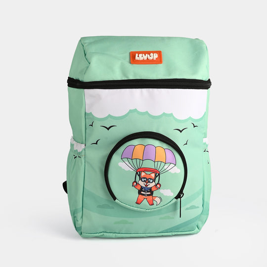 LEVUP 14" Top Open School Backpack for Kids | Grade KG