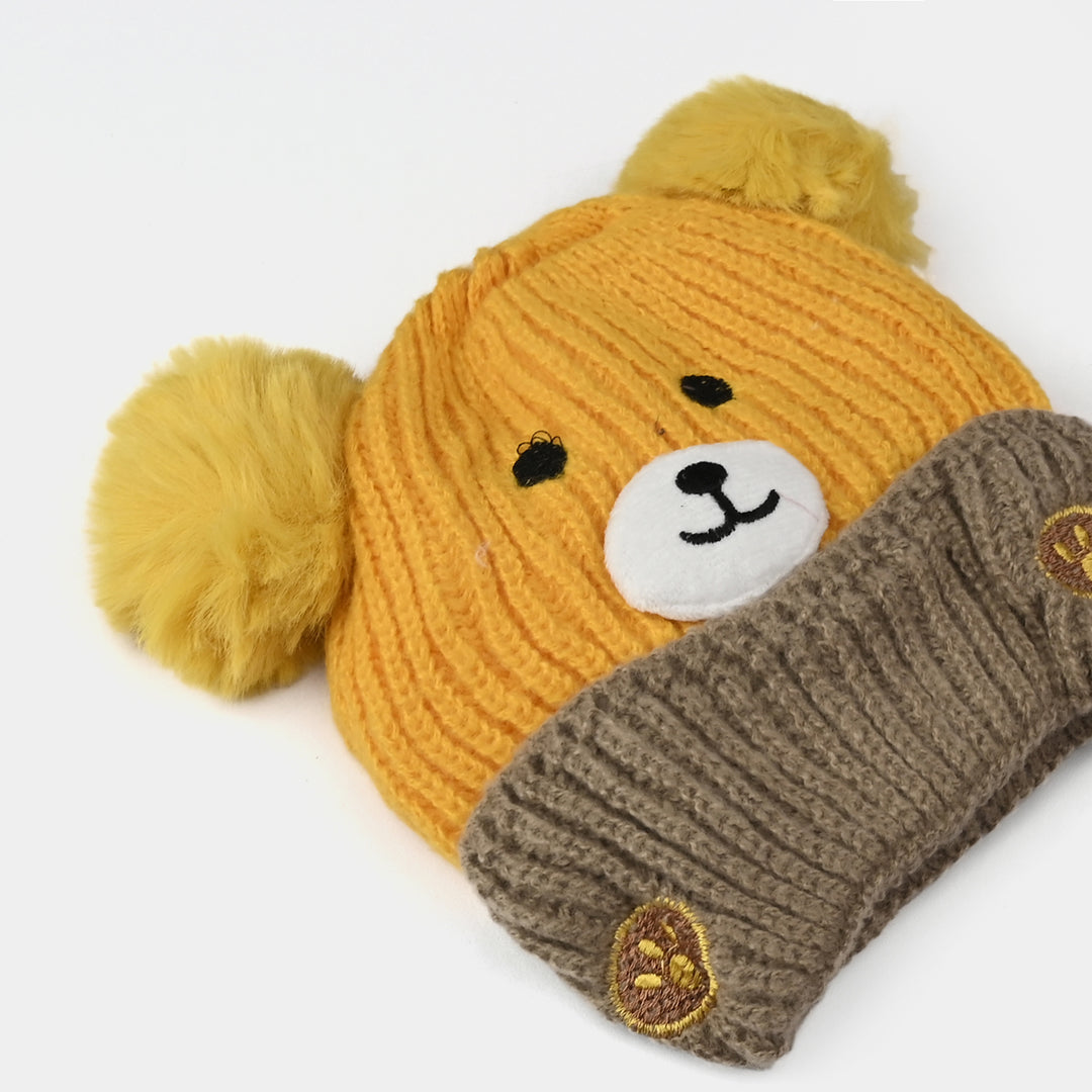 Baby Fancy Winter Woolen Cap | 12-18M