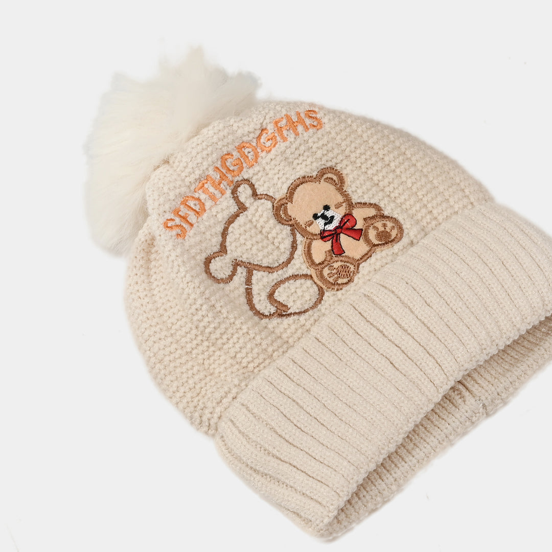 Baby Fancy Winter Woolen Cap | 6-12M