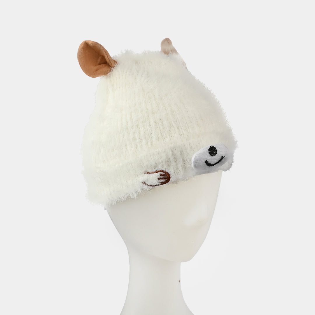 Baby Fancy Winter Woolen Cap | 12-18M