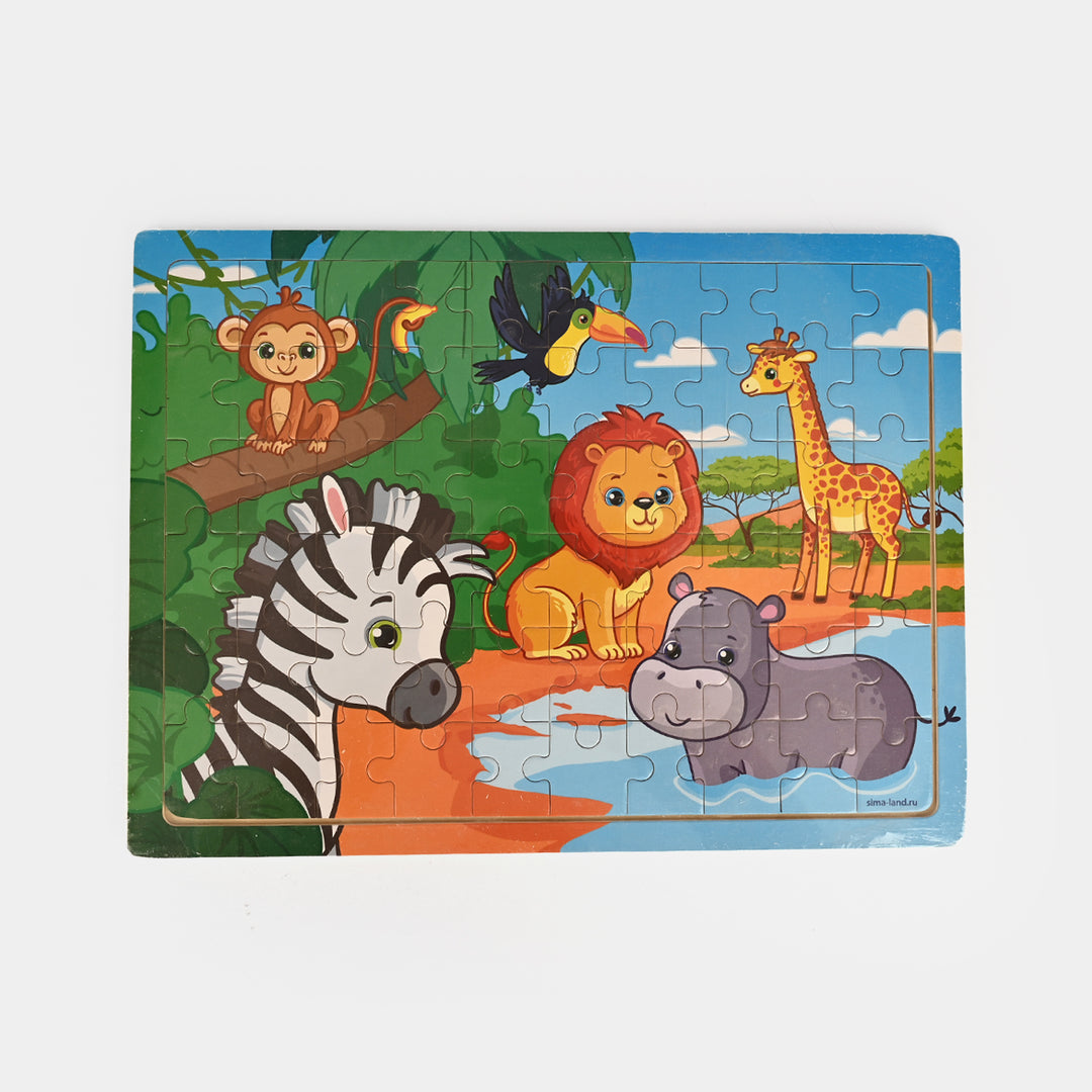 Wooden Jigsaw Puzzle Set for Kids