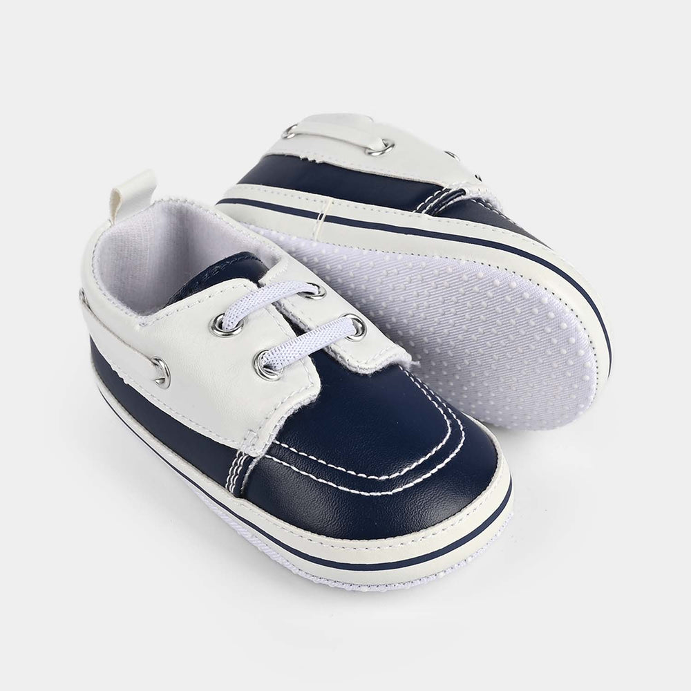 Baby Boy Shoes B-17-Navy/White