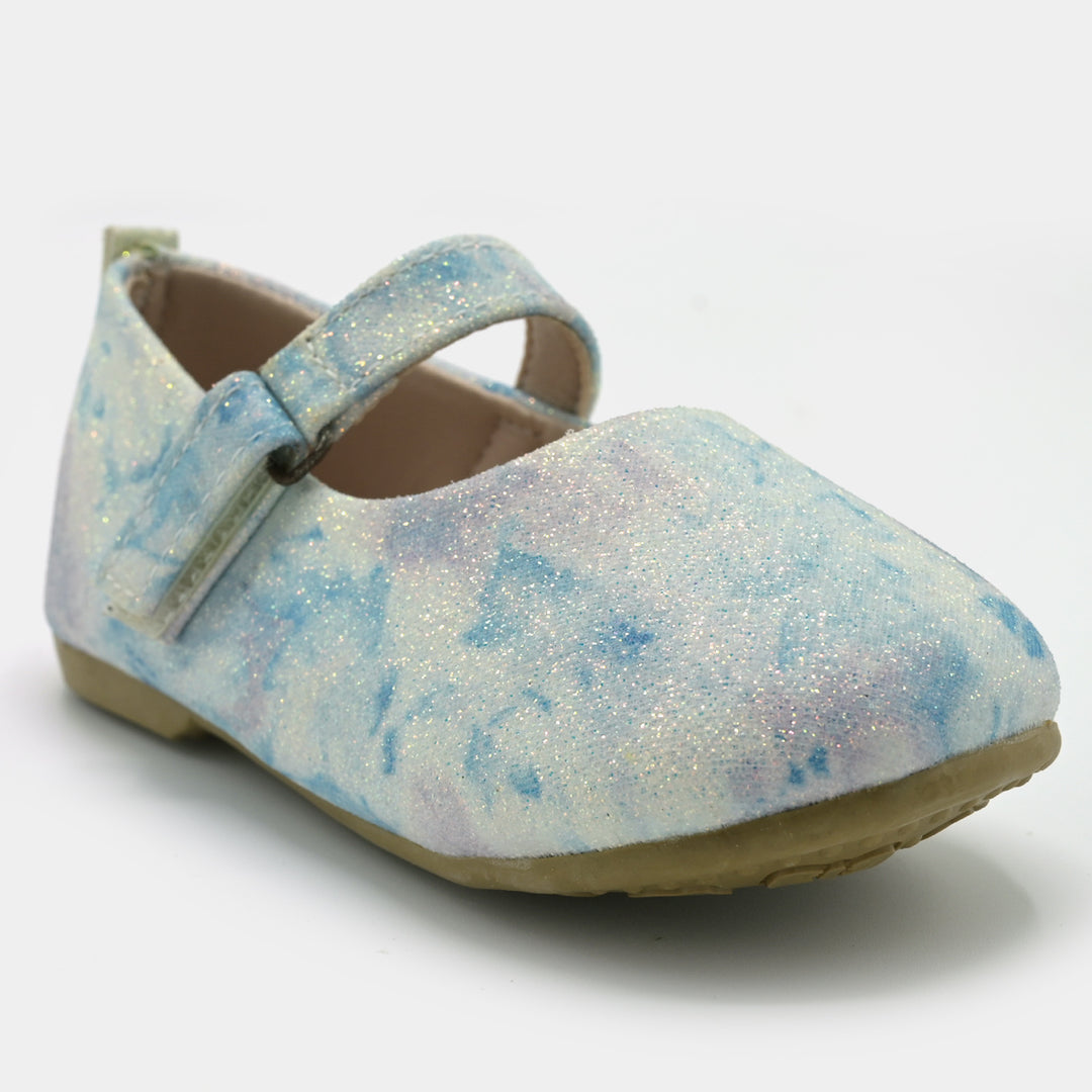 Girls Pumps 1259-Blue