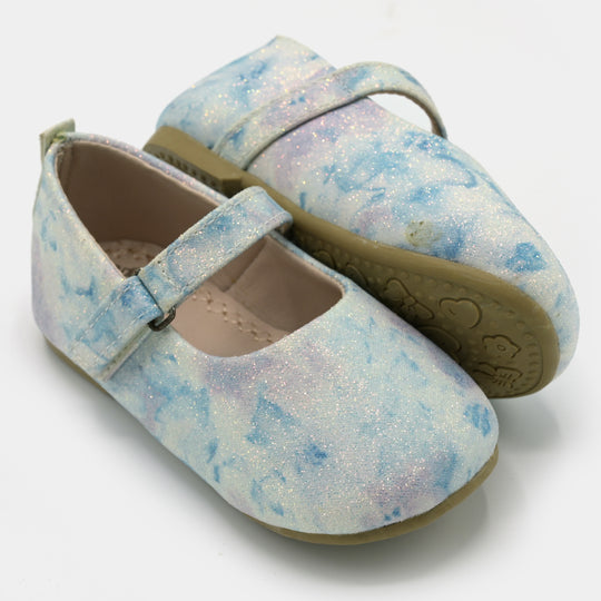 Girls Pumps 1259-Blue