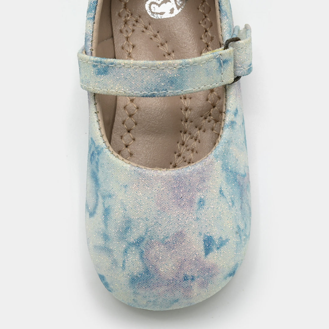 Girls Pumps 1259-Blue