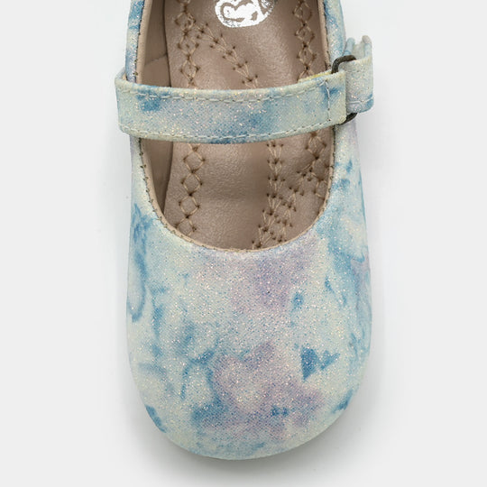 Girls Pumps 1259-Blue