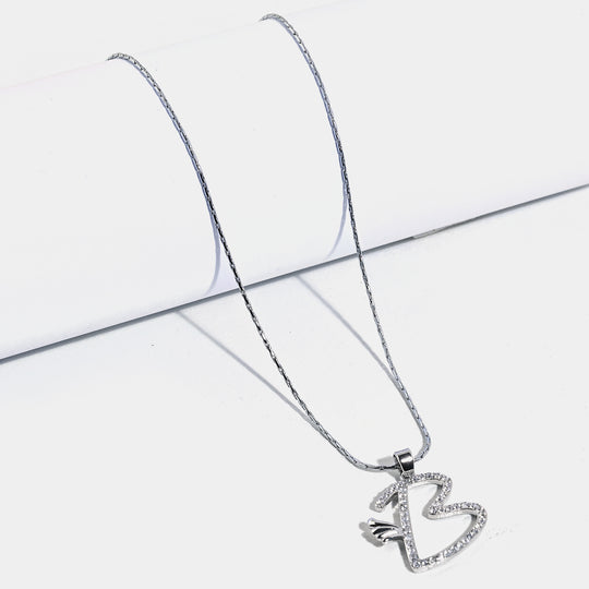 Girls Fancy Zircon Necklace