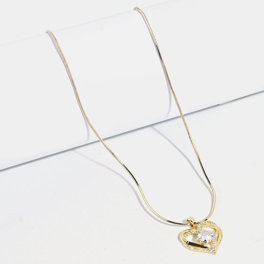 Girls Fancy Zircon Necklace
