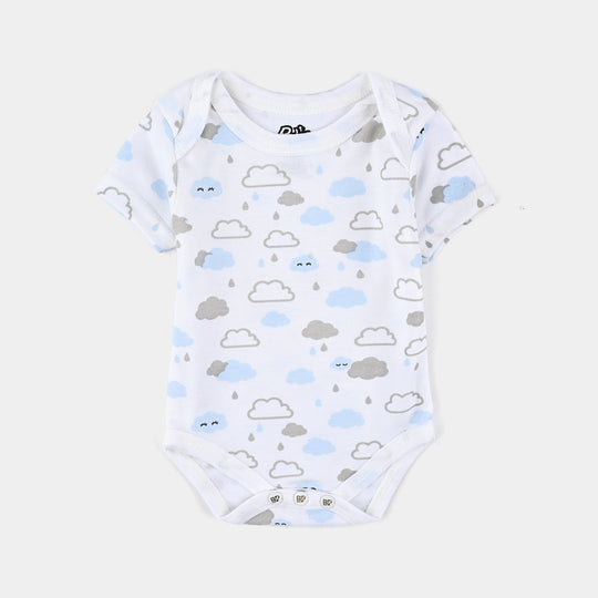 Infant Unisex Short Sleeve Romper/Bodysuit Set (Pack of 3)