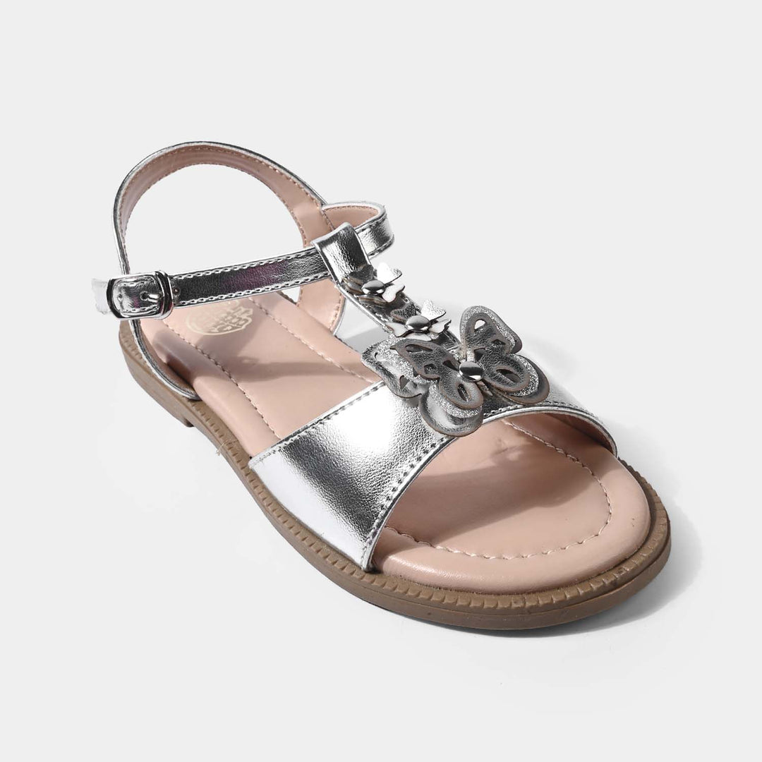 Girls Sandal BS-014-SILVER
