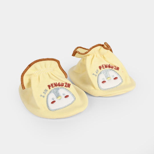 Soft Cotton Baby Booties | 6-12M