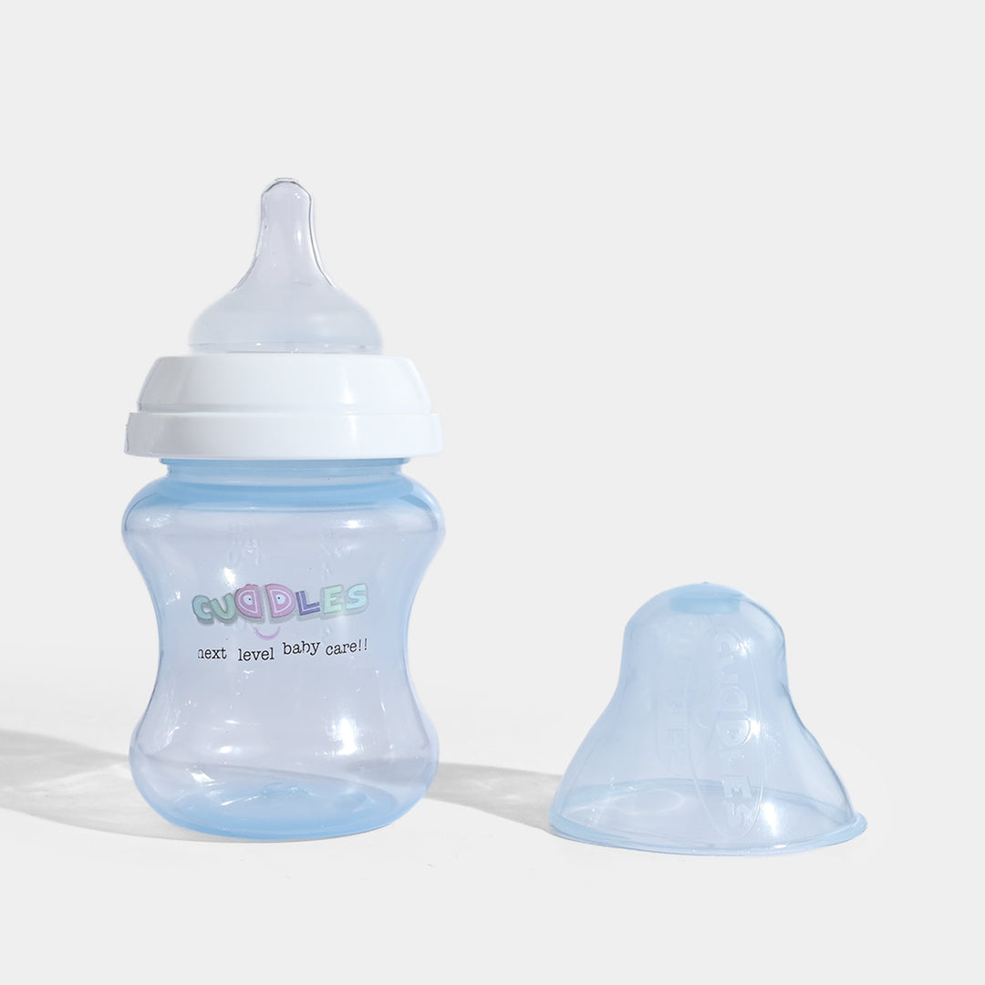 Cuddles Feeder Bottle 150Ml Blue