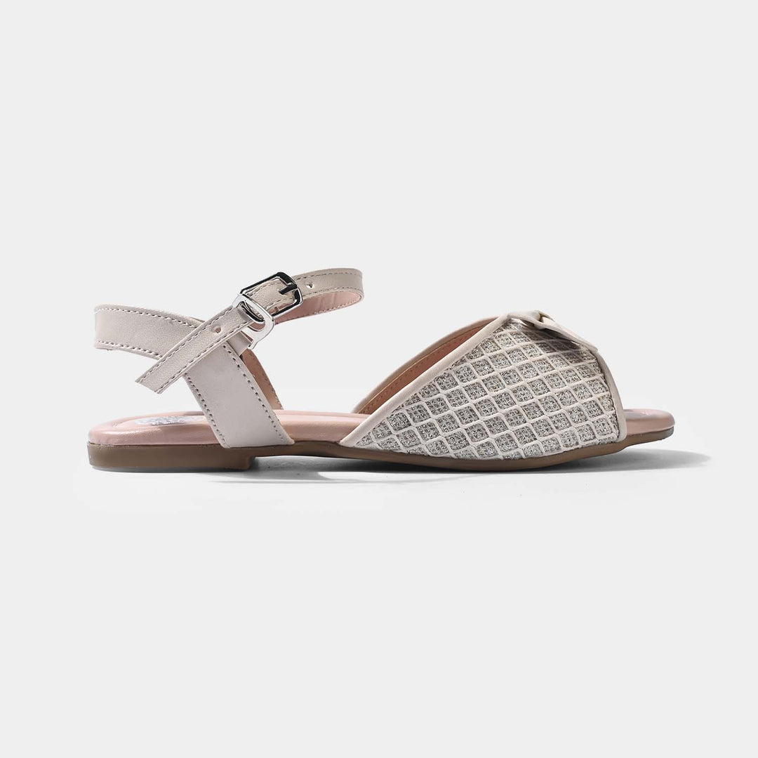 Girls Sandal 456-117-BEIGE
