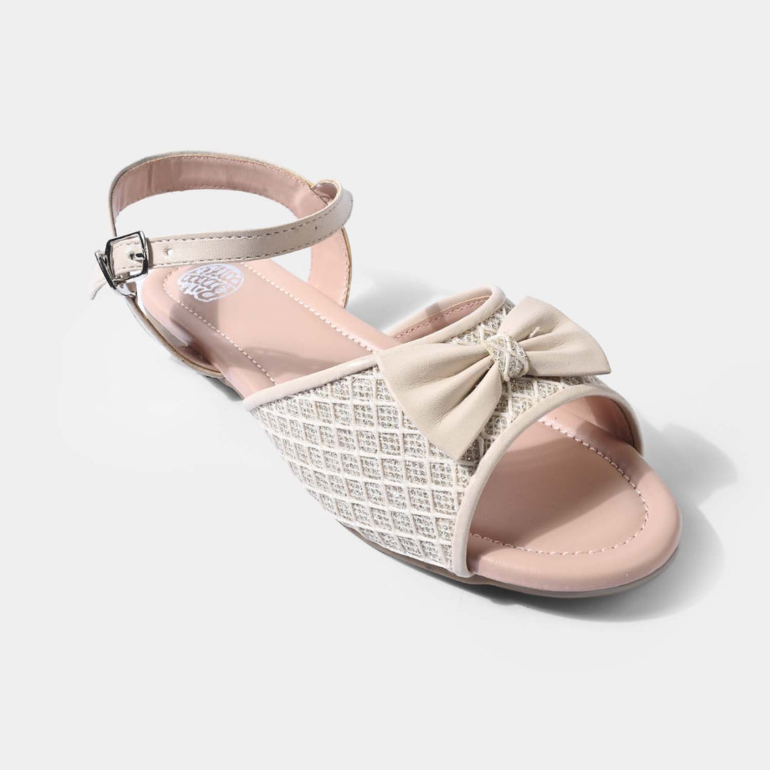 Girls Sandal 456-117-BEIGE
