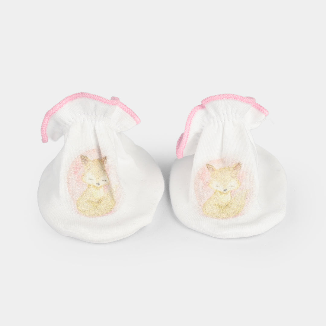 Soft Cotton Baby Booties | 0-6M