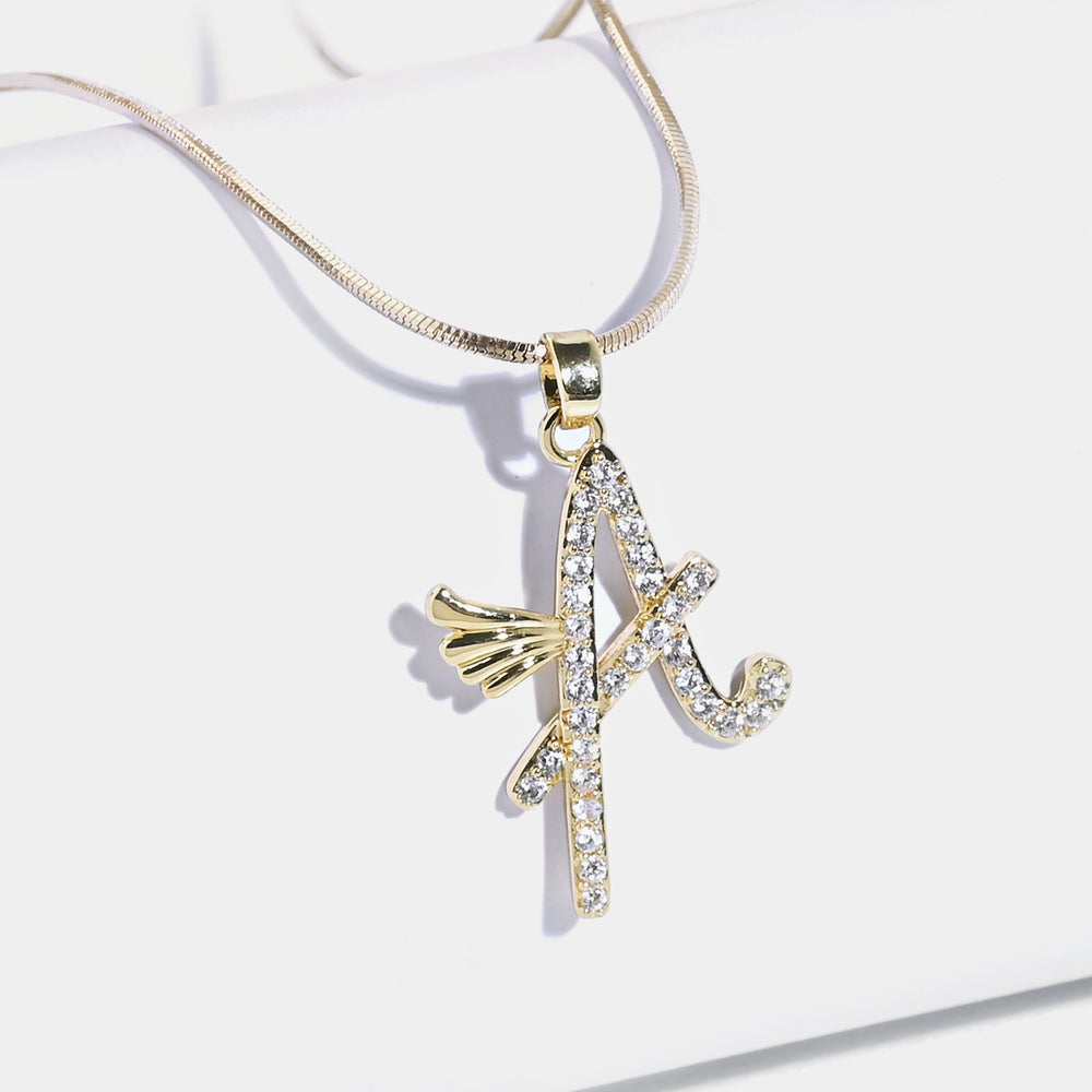 Girls Fancy Zircon Necklace