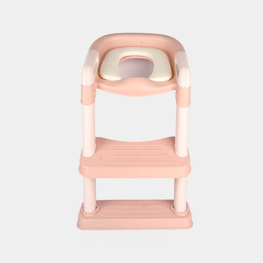 Toilet Seat with 2 Step Ladder | Toilet Trainer For Kids
