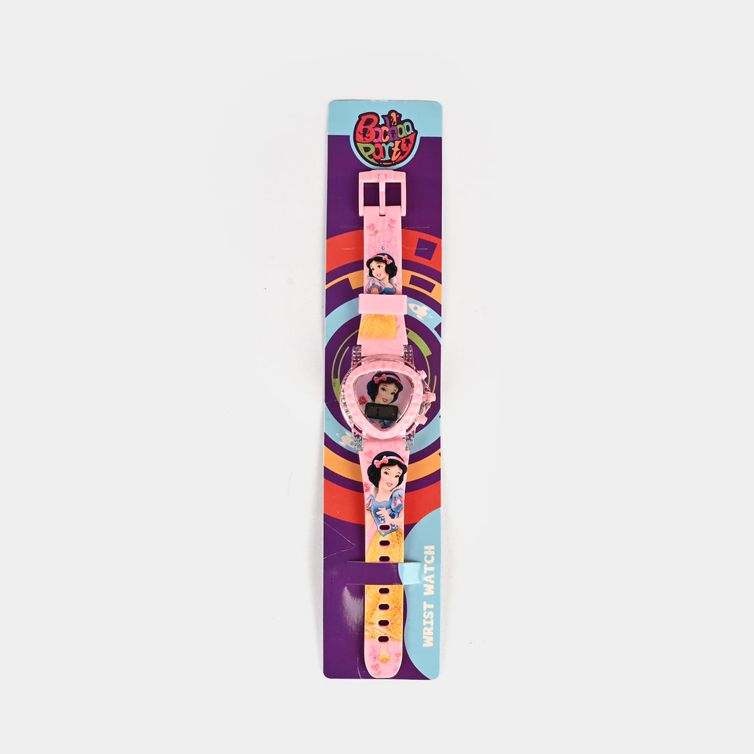 Girls Character Watch Triangle Dial