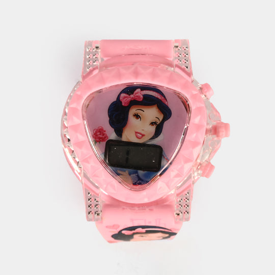 Girls Character Watch Triangle Dial