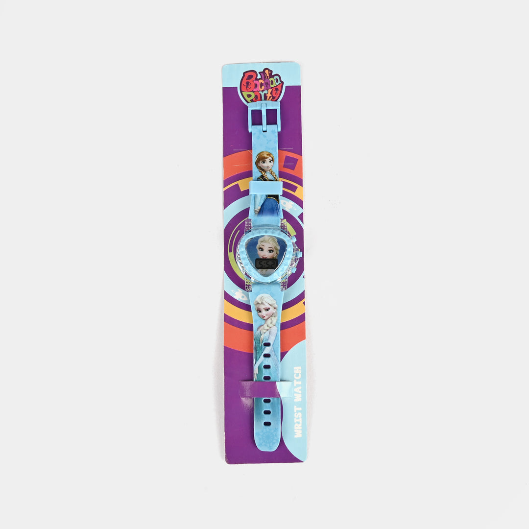 Girls Character Watch Triangle Dial