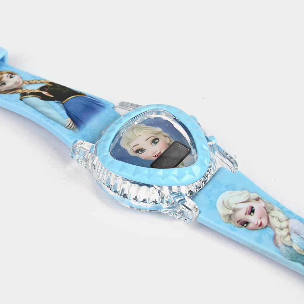 Girls Character Watch Triangle Dial
