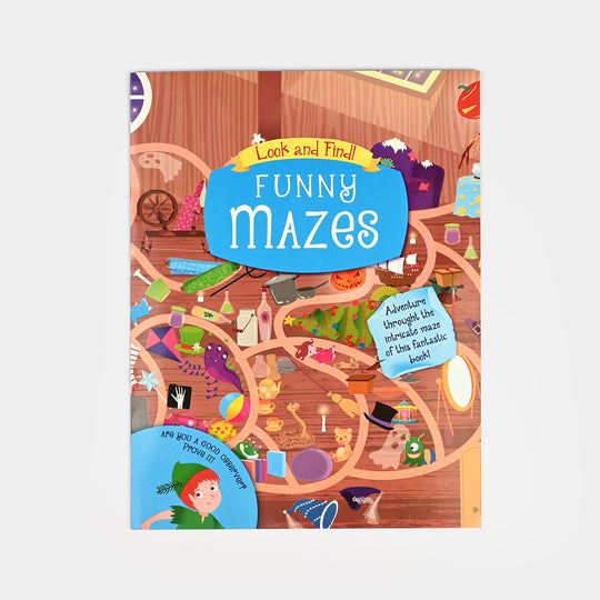 Wonderful Mazes Activity Book For Kids