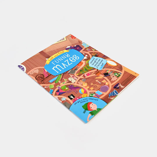 Wonderful Mazes Activity Book For Kids
