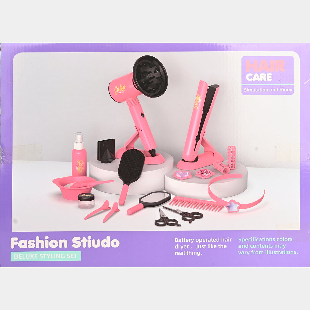 Kids Hair Dressing Salon Play Set