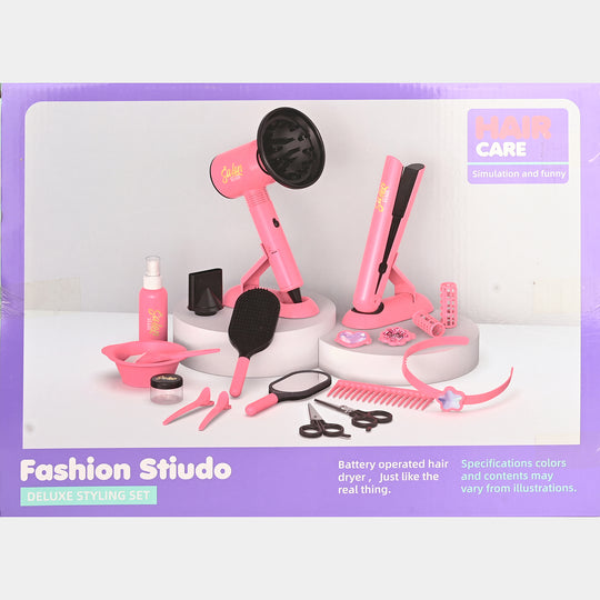 Kids Hair Dressing Salon Play Set